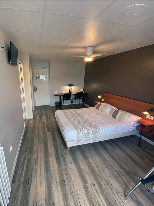 Chambre du Nouvel H&ocirc;tel &agrave; Lons de Saunier